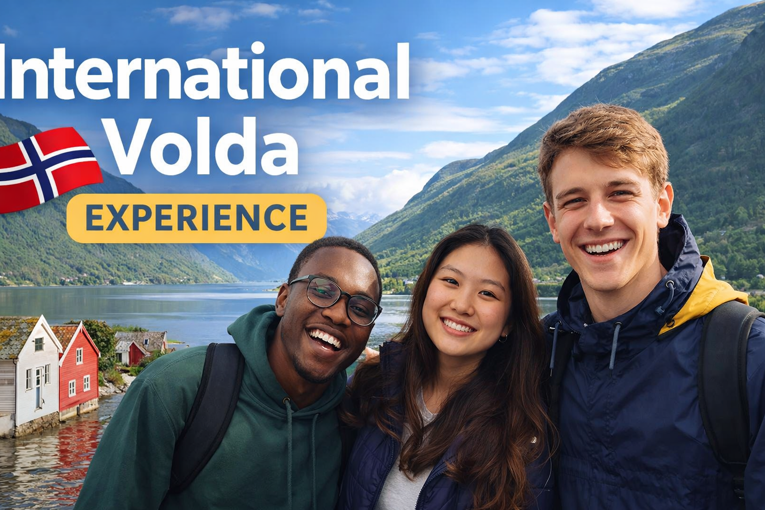 International students in Volda, Norway